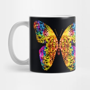 Surreal Butterfly in Vibrant Colors Mug